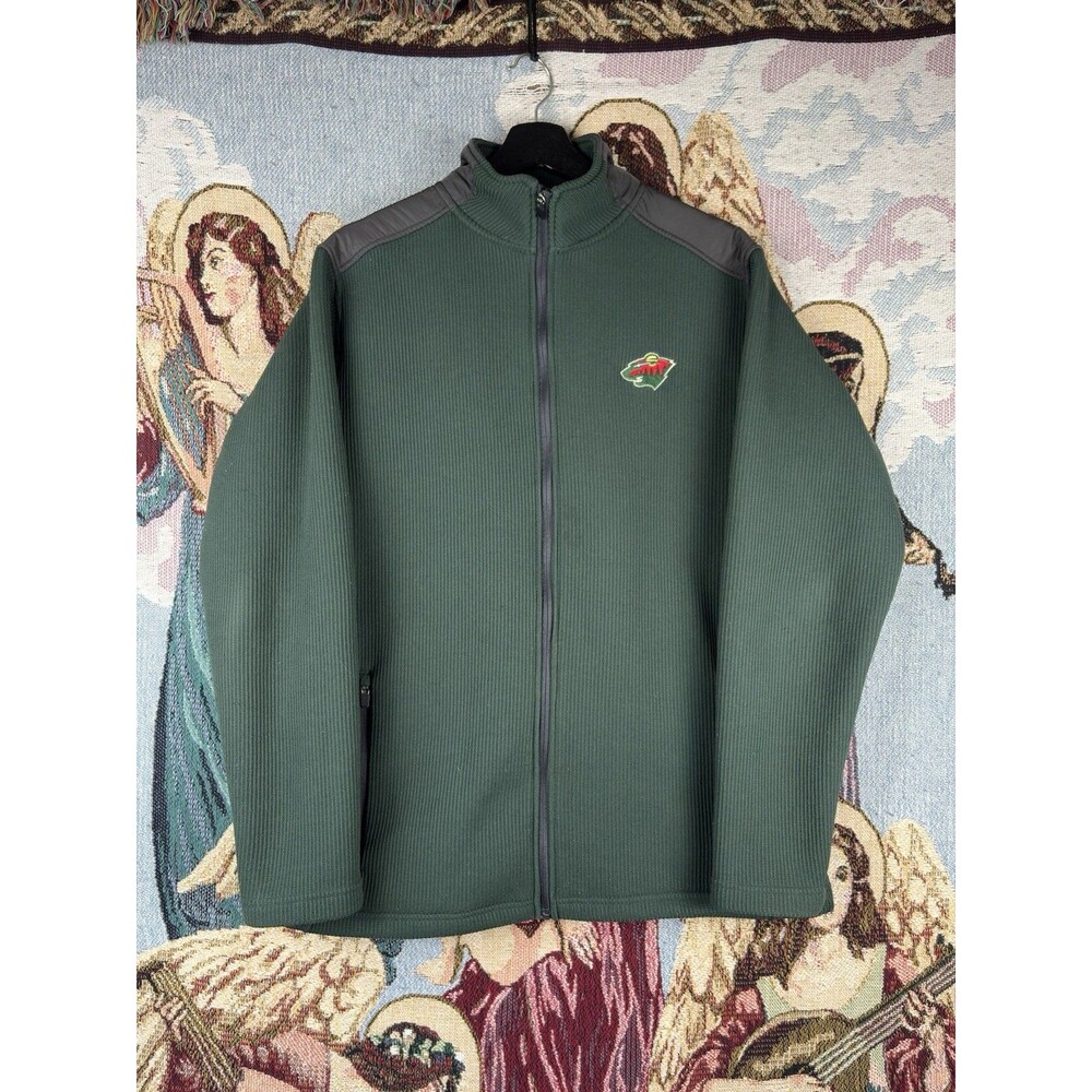 Vintage Minnesota Wild Hockey Jacket NHL Men’s Size Medium